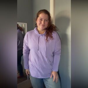 Athletic Works Women's Light Purple Hoodie